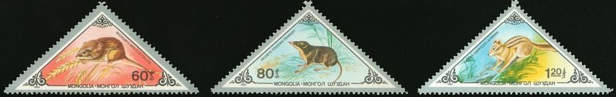Mongolia 1983. MNH F/VF. Rodents