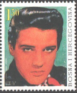 Bośnia i Hercegowina 2002. MNH XF. Sc#89 Elvis Presley