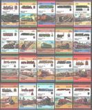 Tuvalu (Nukulaelae) 1984-1986. Postfrisch (XF). Sc#1-20 Eisenbahn