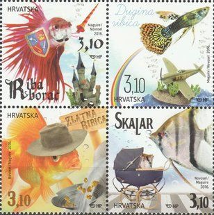 Chorwacja 2016. MNH XF. Ryby