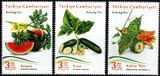 Turkey 2021. MNH XF. Fruit and vegetables
