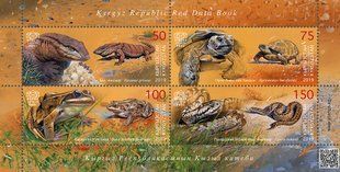 Kyrgyzstan 2019. MNH XF. Reptiles and Amphibians