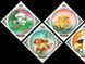 Mongolia 1985. MNH G/VG. Sc#1482-1488 Mushrooms