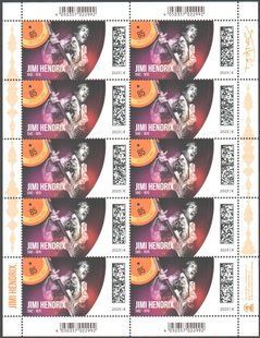 Niemcy 2023. MNH XF. Jimi Hendrix
