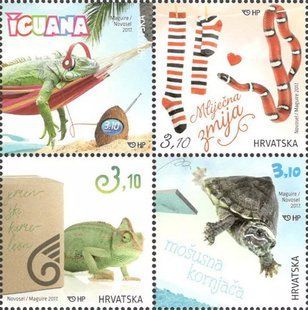 Chorwacja 2017. MNH XF. Gady
