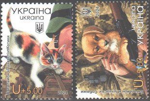 Ukraine 2024. MNH XF. Cats and dogs