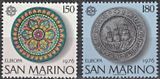San Marino 1976. MNH XF. Sc#889-890 Ceramika rzemieślnicza