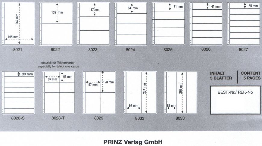 Blatt Prinz ProFil A4 #8024