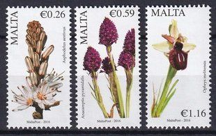 Malta 2016. MNH XF. Maltese Flora - Series III