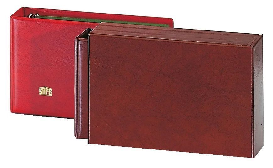 Album SAFE f&uuml;r Banknoten, Briefe, FDC's, Karten - braun