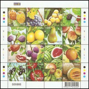 Malta 2007. MNH XF. Fruit Sc#1279