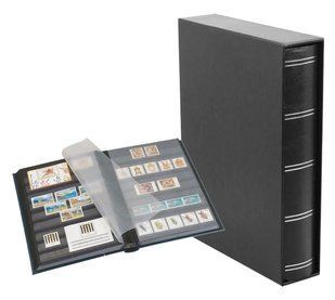 Album na znaczki z futerałem - klaser SAFE Premium 64 strony (32 kartki)