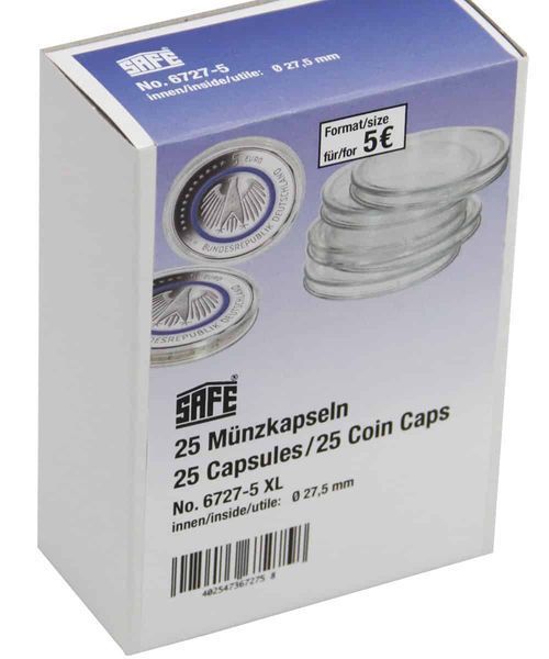 Сoin capsules SAFE - 16,5 mm