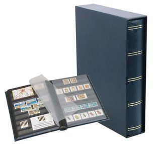 Album na znaczki z futerałem - klaser SAFE Premium 64 strony (32 kartki)