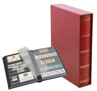 Album na znaczki z futerałem - klaser SAFE Premium 64 strony (32 kartki)