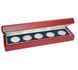Drewniane etui SAFE na monety 250 Х 75 mm
