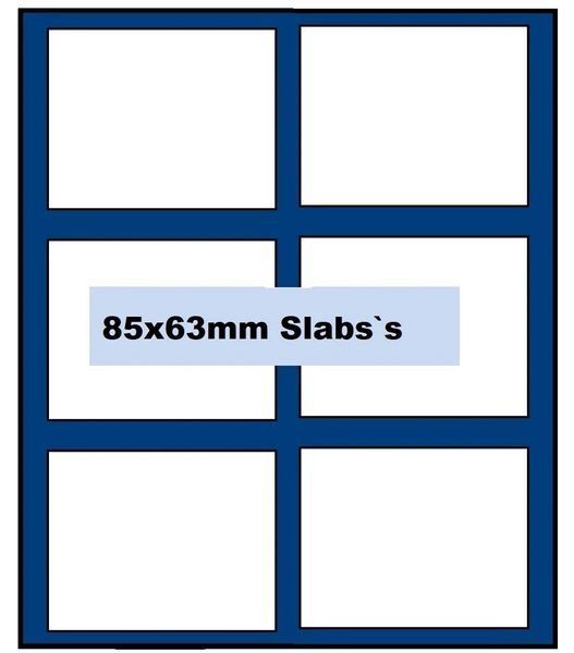Coin case for slabs SAFE Alu