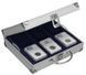 Coin case for slabs SAFE Alu