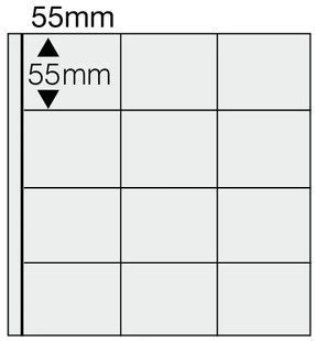 Karta na holdery SAFE Combi 12 X 50 mm