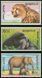 Mongolei 1991. Postfrisch (F/VF). Mi# 2293-2299 Tiere Afrikas