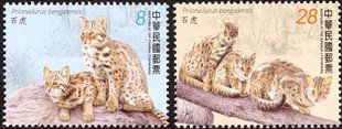 Taiwan 2022. MNH XF. Bengal cats