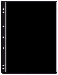 Black Interleaves Prinz ProFil A4 #8035