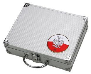 Coin case SAFE Alu for coins of Poland