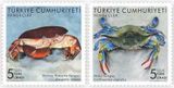 Turkey 2022. MNH XF. Crabs