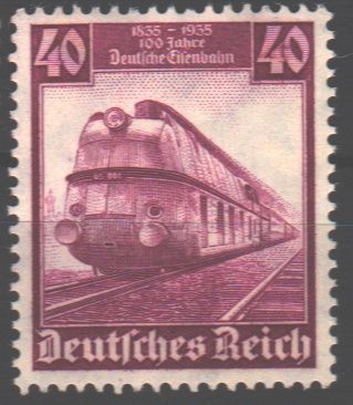 Niemcy 1935. MNH XF. Mi#580-583 kolej. Trzeci Rzesza