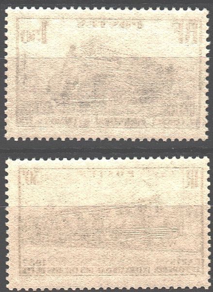 Francja 1937. MNH XF. Sc#327-328 kolej.