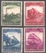 Niemcy 1935. MNH XF. Mi#580-583 kolej. Trzeci Rzesza
